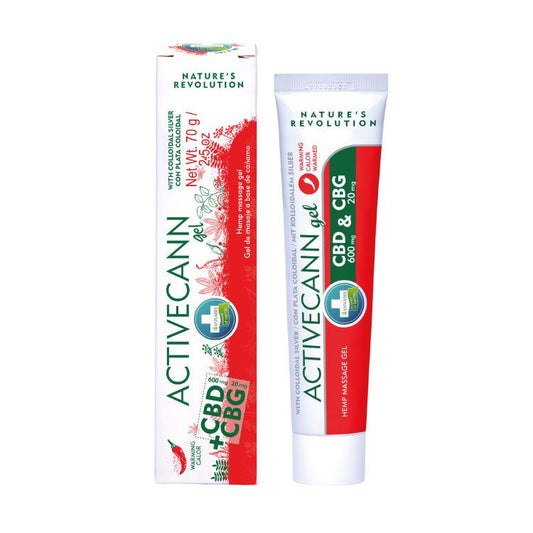 ANNABIS ACTIVECANN Gel CBD & CBG Efecto Calor - GREENFARMA