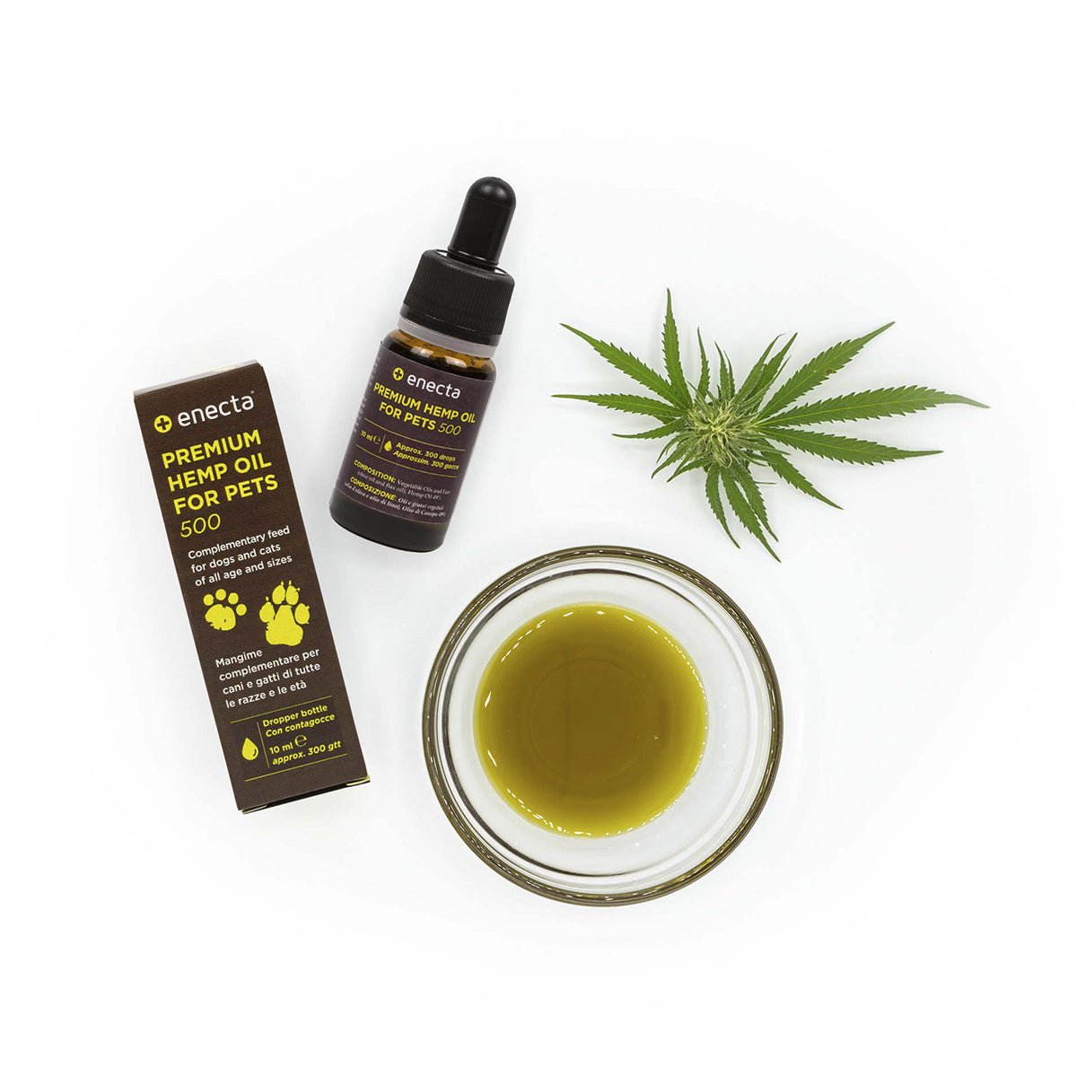 PREMIUM HEMP OIL - ACEITE PARA MASCOTAS 500 - GREENFARMA