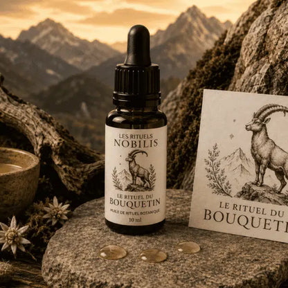 RITUEL DU BOUQUETIN · CBD 15% + CBG 15%· FULL SPECTRUM