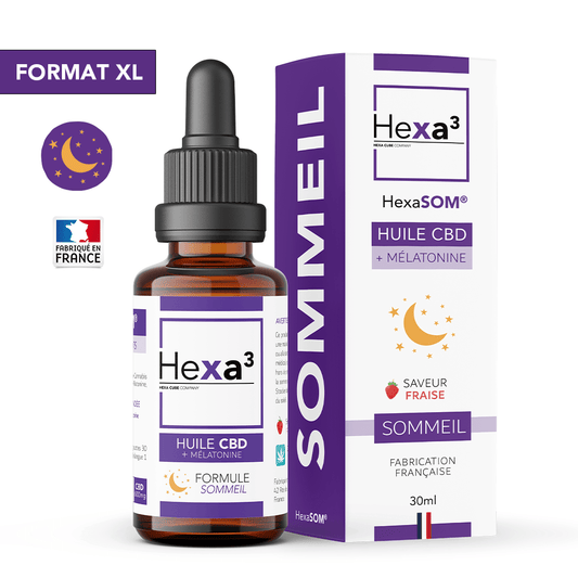 Aceite CBD + Melatonina XL – Sabor Fresa – 30 ml